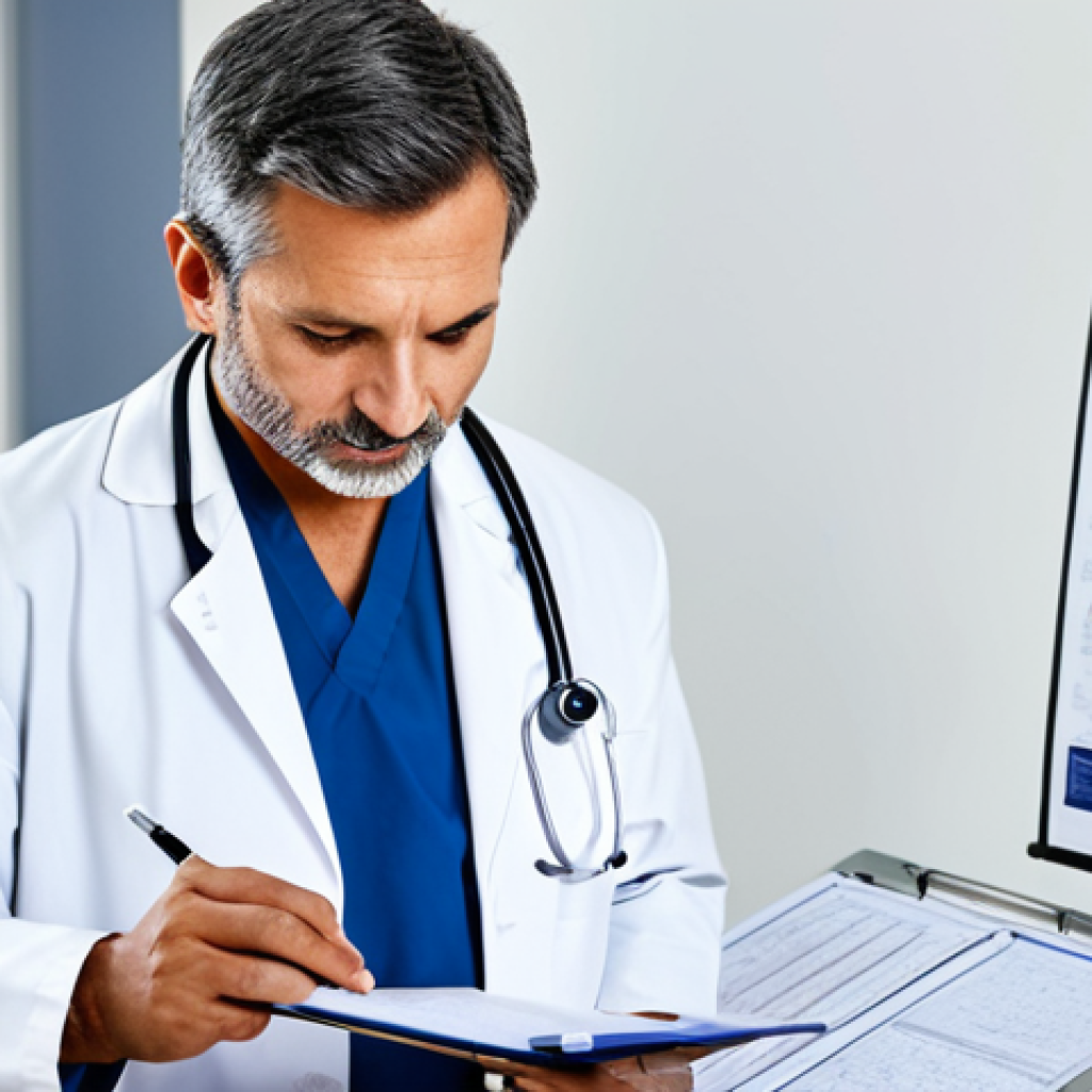 베이지안 네트워크 개념 - **Subject:** A doctor in a clinic.
    **Description:** A professional doctor in a clean, well-lit c...